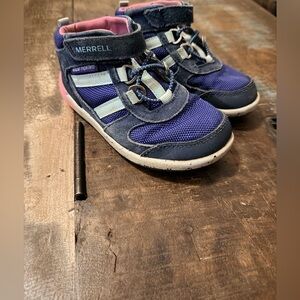 Merrell Navy and Pink Kids' Sneakers